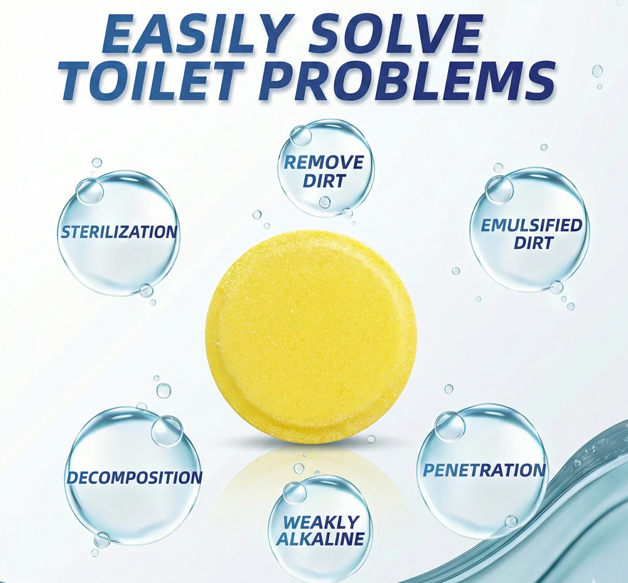 LemonBlast Yellow Bubble Tablets