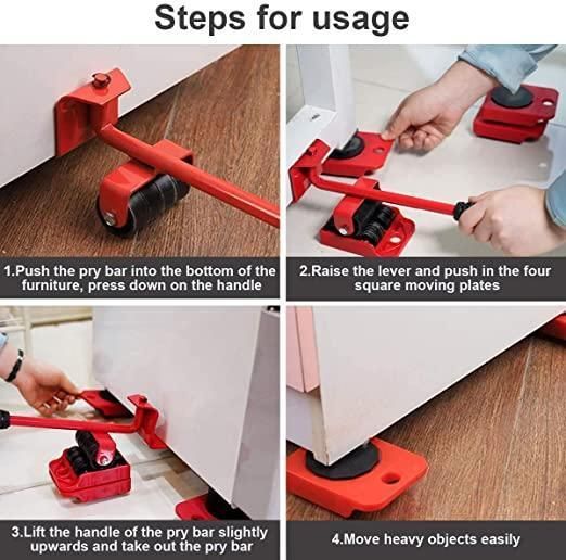 Heavy Furniture Lifter Mover Tool Set