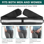 Lower Back Support Brace (Unisex)