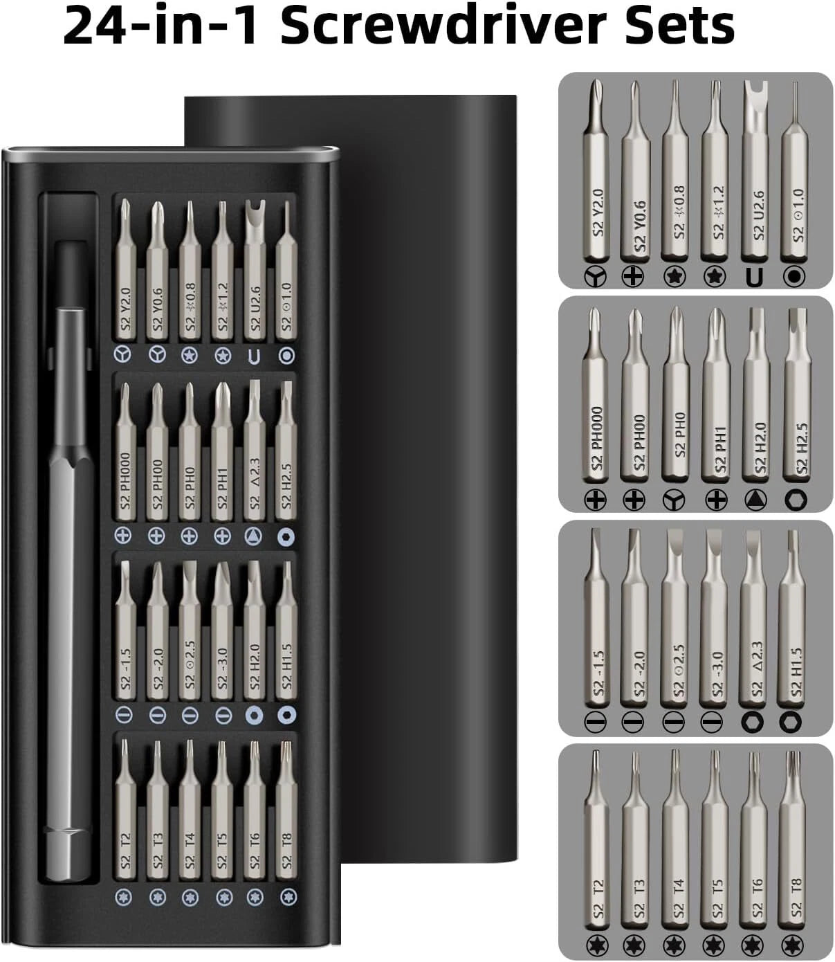 24-in-1 Precision Screwdriver Set
